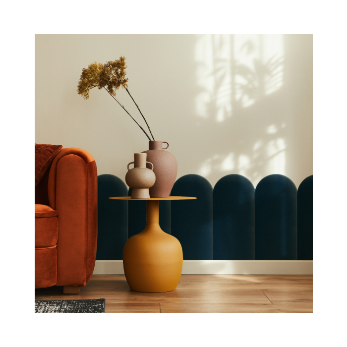 Polsterpaneel Granatblau 30 cm